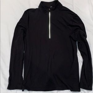 Lululemon Metal Vent Tech 1/2 Zip Black Medium